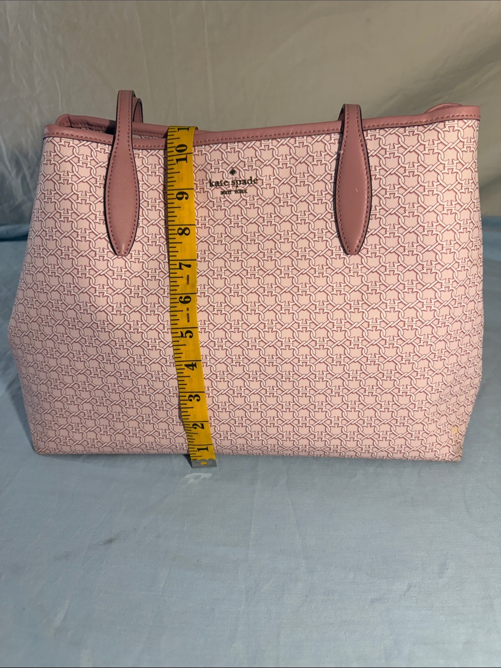 kate spade Pink Patterned Tote Bag